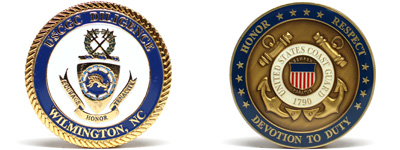 Challenge Coast Guard Coins