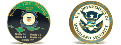 Challenge Coast Guard Coins