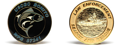 Customized Coast Guard Coins
