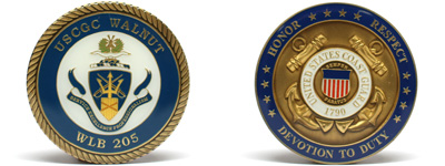 Customized Coast Guard Coins
