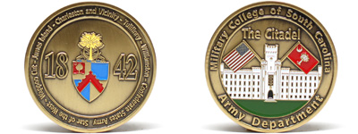 Customized Collegiate Coins
