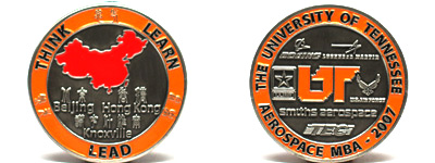 Customized Collegiate Coins