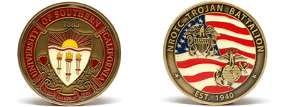 Customized Collegiate Coins