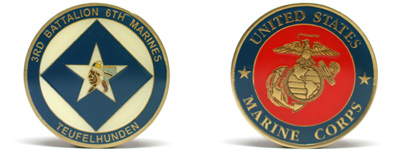Customized Marine Coins