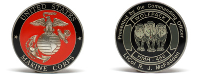 Customized Marine Coins