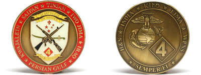 Customized Marine Coins