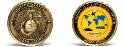Challenge Marine Coins