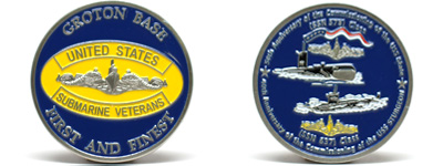 Challenge Navy Coins