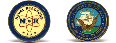 Customized Navy Coins