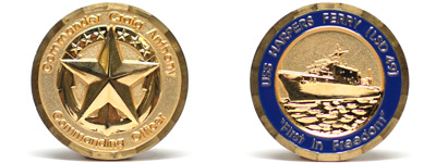 Challenge Navy Coins