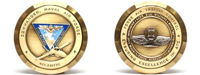 Customized Navy Coins